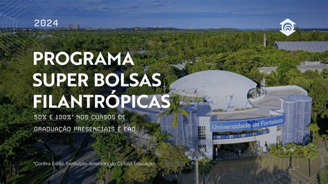 bolsas filantropia unifor 2024